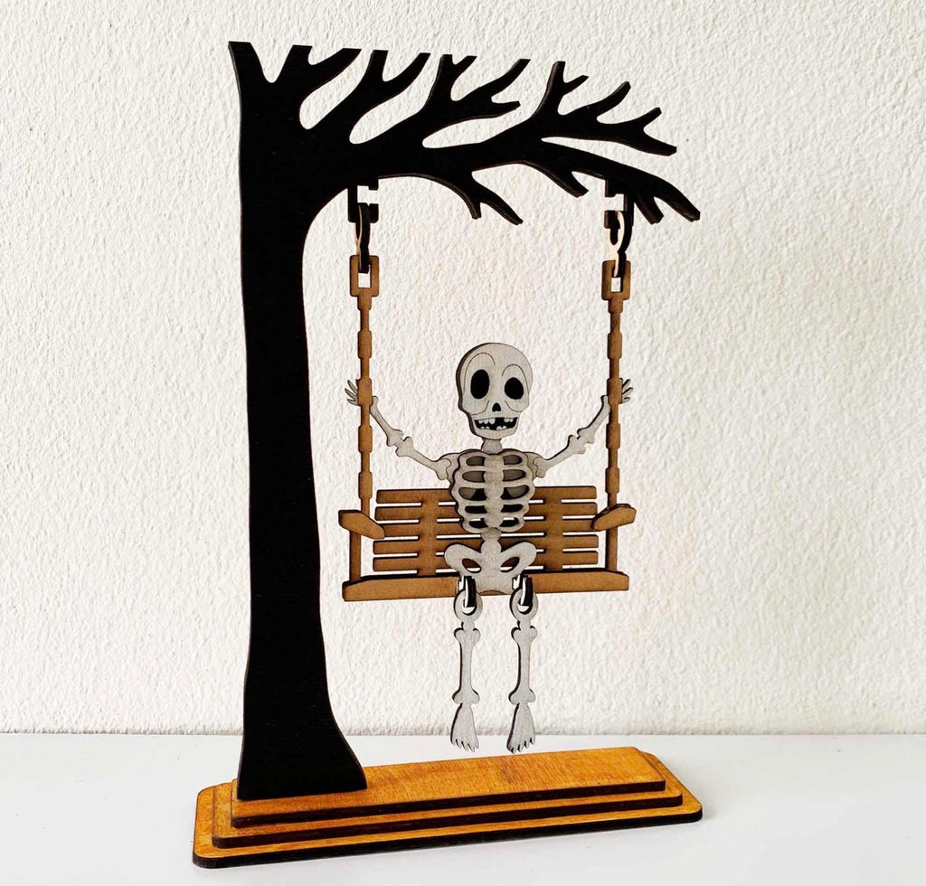 Skele On A Swing