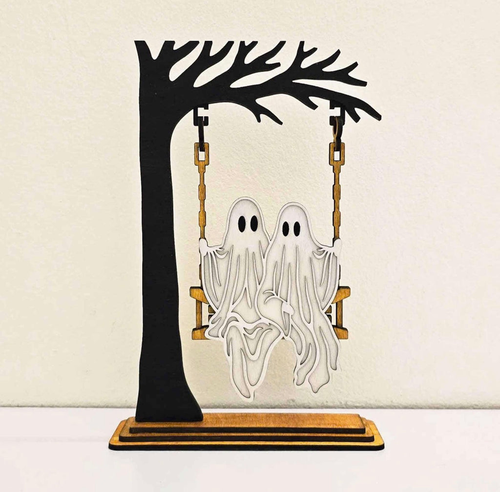 Handmade Couple On A Swing