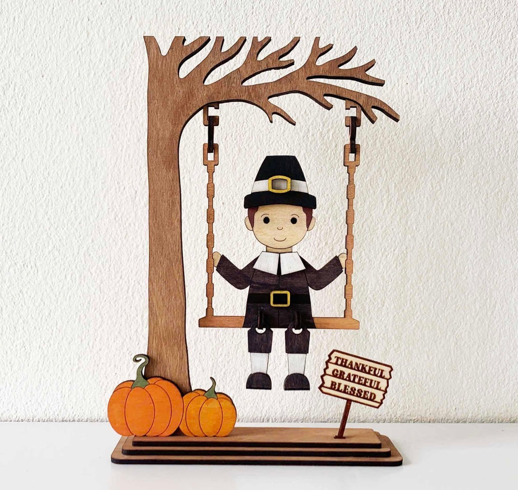 Pilgrim On A Swing