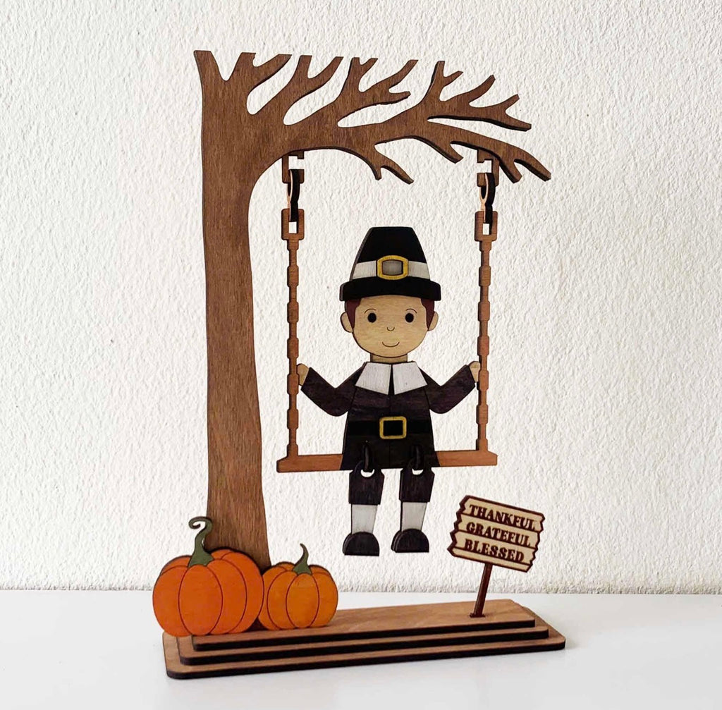 Pilgrim On A Swing