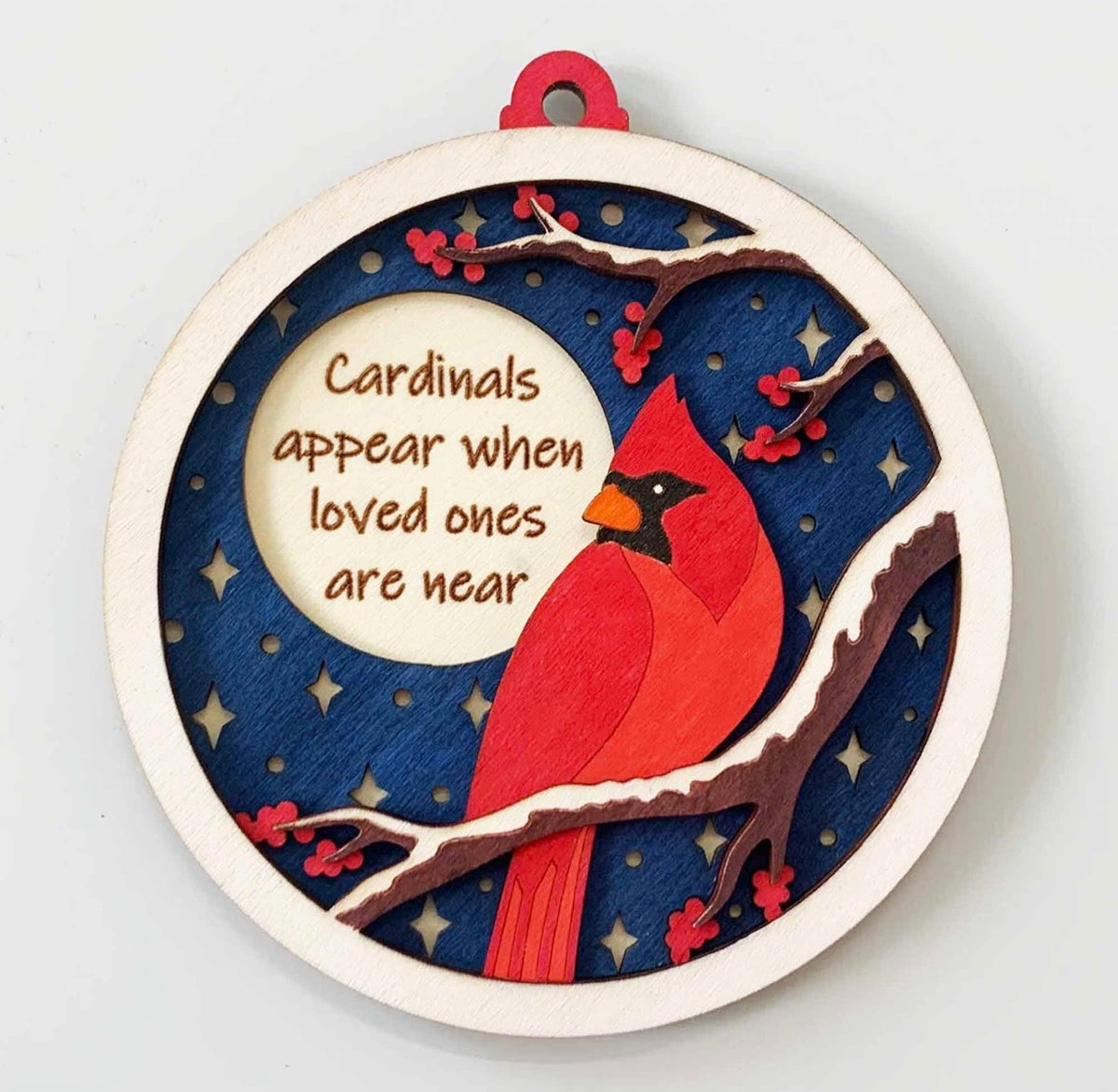 Cardinal Memorial Ornament