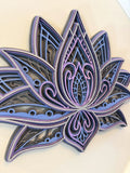 Lotus Mandala Wall Art