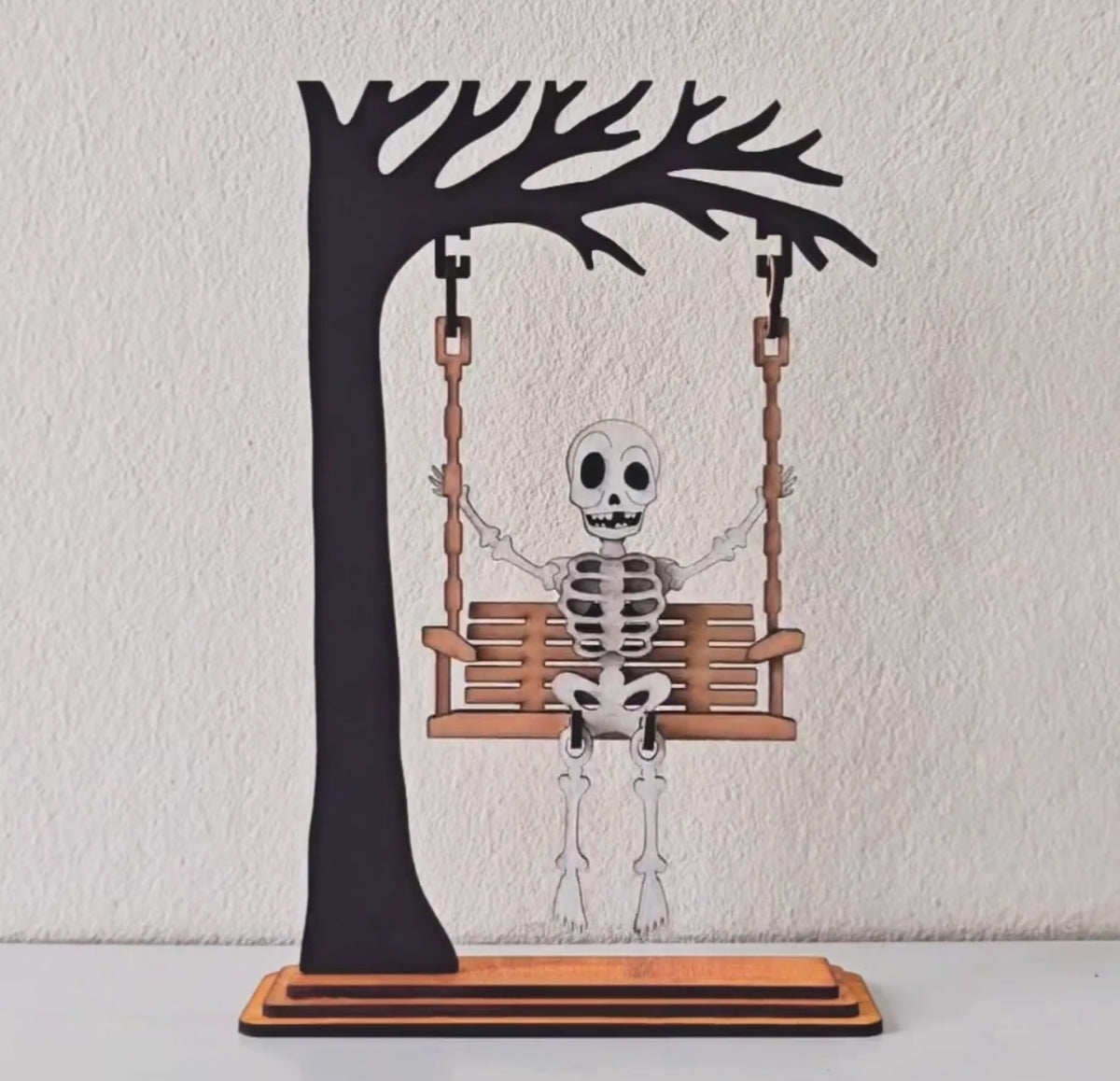 Skele On A Swing